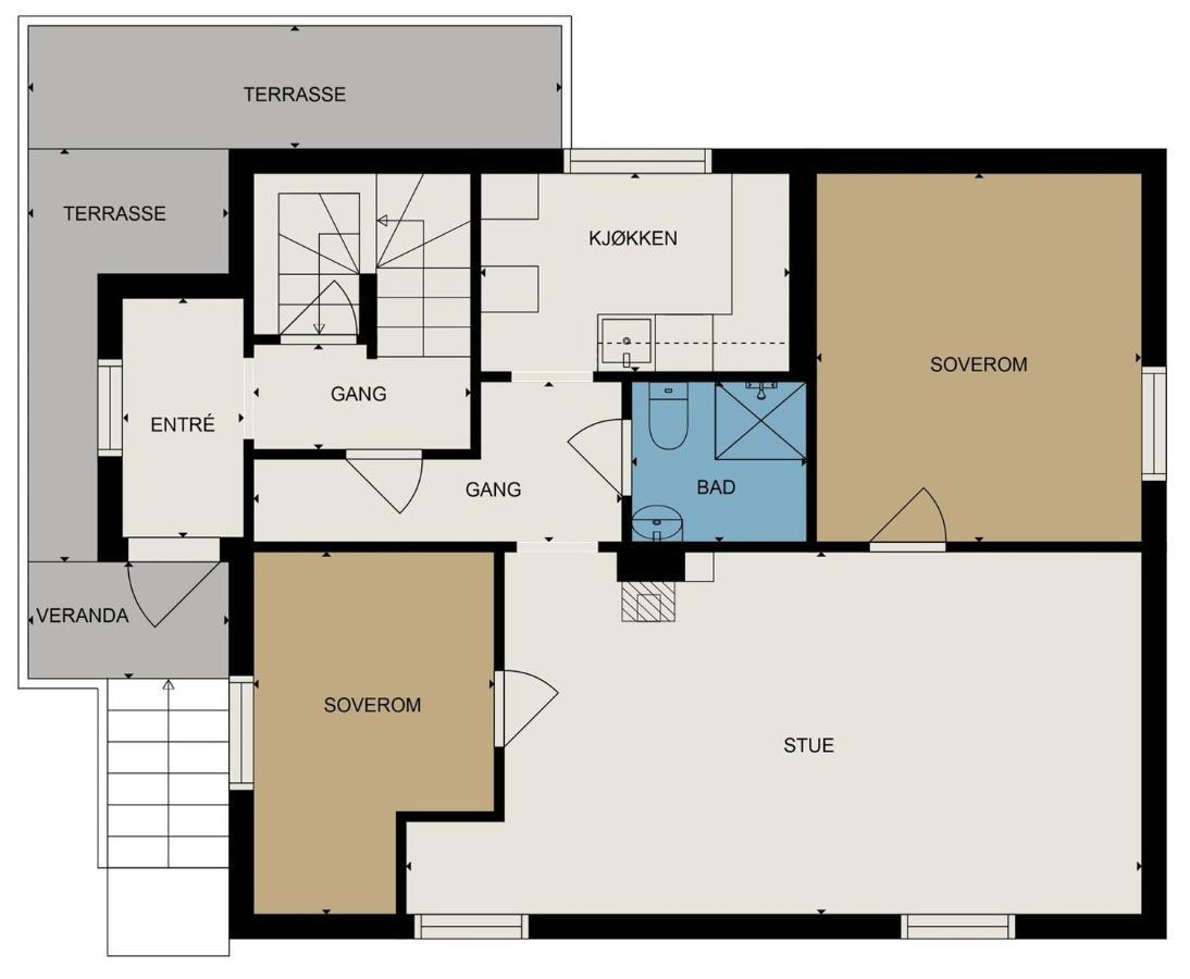 Central Trainstation Apartment Narvik Dış mekan fotoğraf